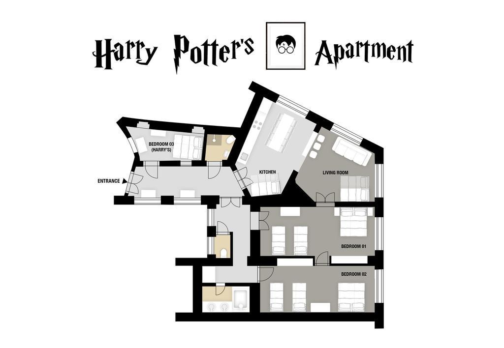 Amazing Harry Potter'S Apt. At Old Town Prague Exterior photo